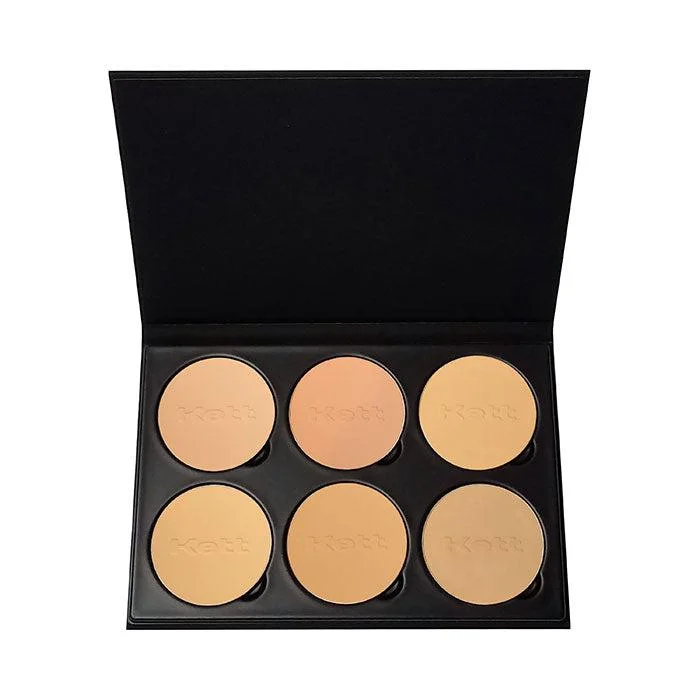 Liquid foundation for senior skin-Kett Fixx Powder Foundation Pro Palette