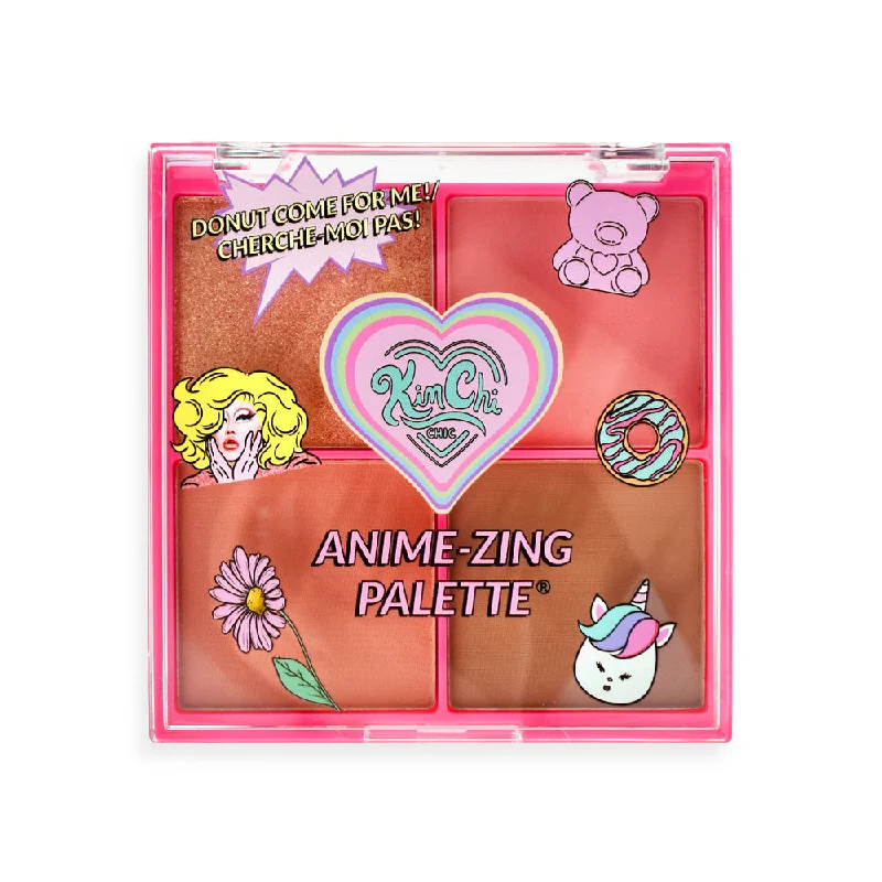 Eye shadow stylish packaging-KimChi Chic Beauty Anime Zing Face Palette