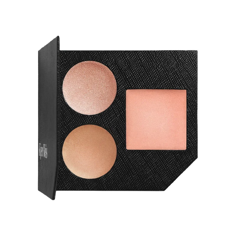 Eye shadow for vibrant glamour palette-KW Signature Glow Palette (Limited Edition)