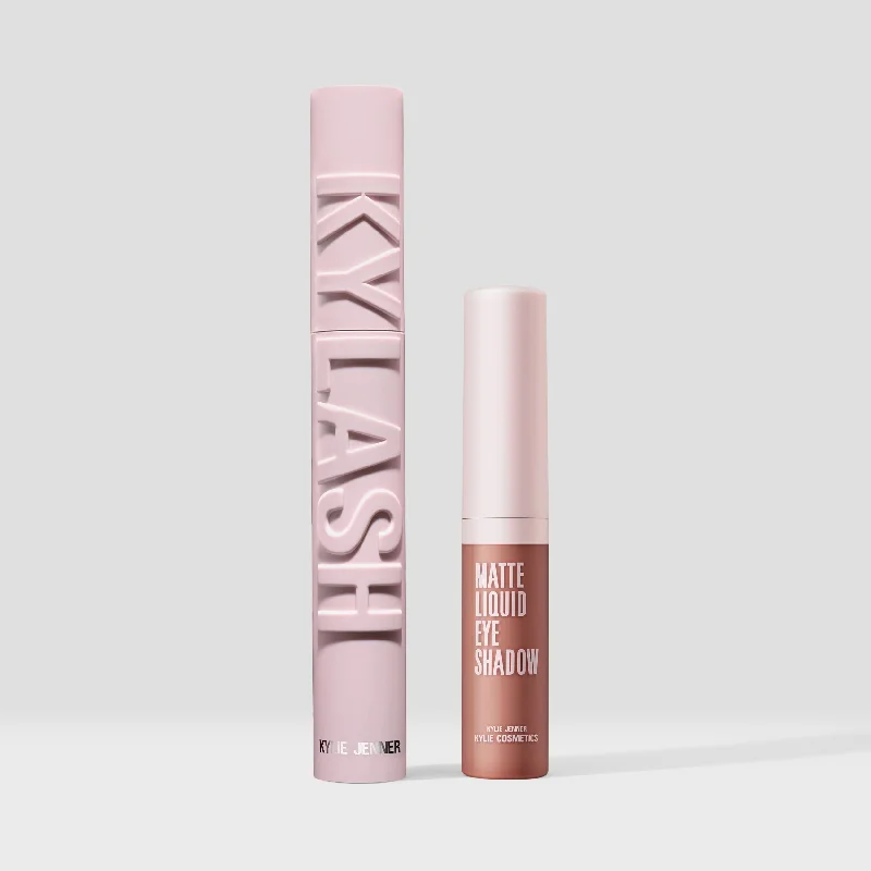 Mascara for trendy look-Kylash Volume Mascara & Matte Liquid Eyeshadow Duo