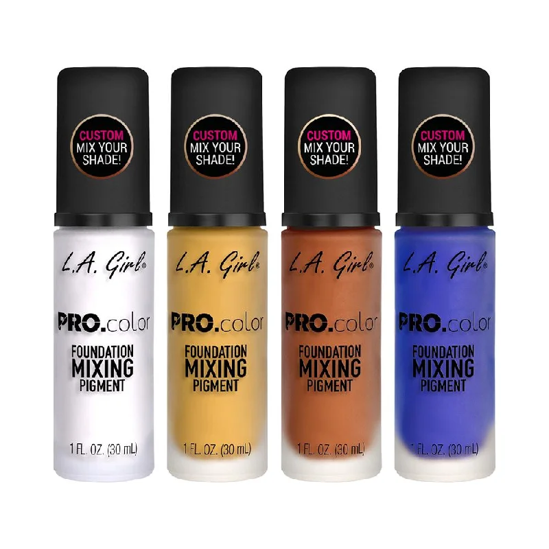 Liquid foundation for humid weather-L.A. Girl PRO.Color Foundation Mixing Pigment