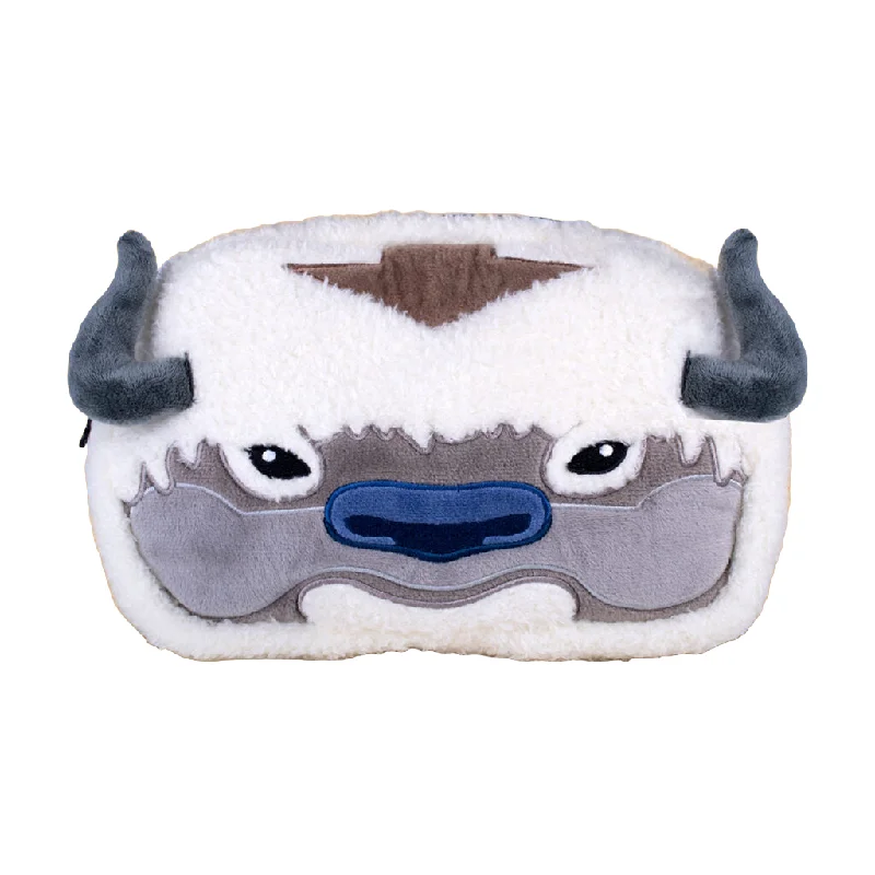 Cosmetic bag with mesh design-Lethal Cosmetics Avatar The Last Airbender Appa Makeup Bag