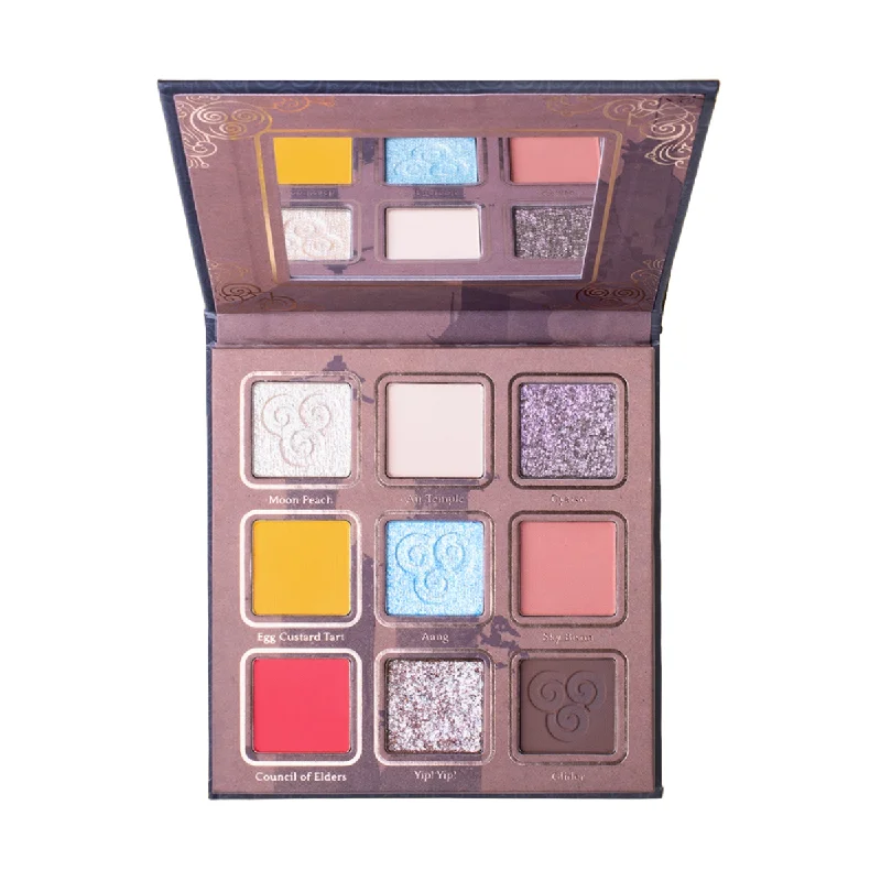 Eye shadow for dramatic effect-Lethal Cosmetics Avatar The Last Airbender Air Palette