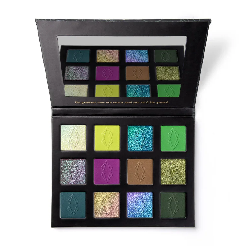 Pressed powder for coupons-Lethal Cosmetics Evergreen MAGNETIC™ Pressed Powder Palette