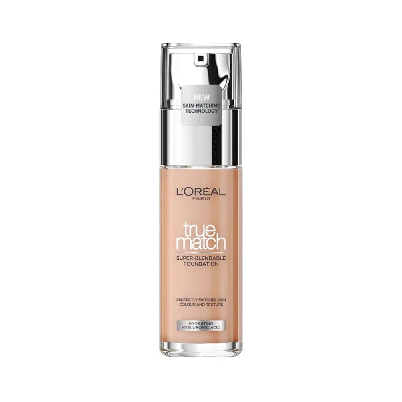 Liquid foundation for dark circles-L'Oreal True Match Super Blendable Foundation 3.R/3.C Rose Beige 30ml