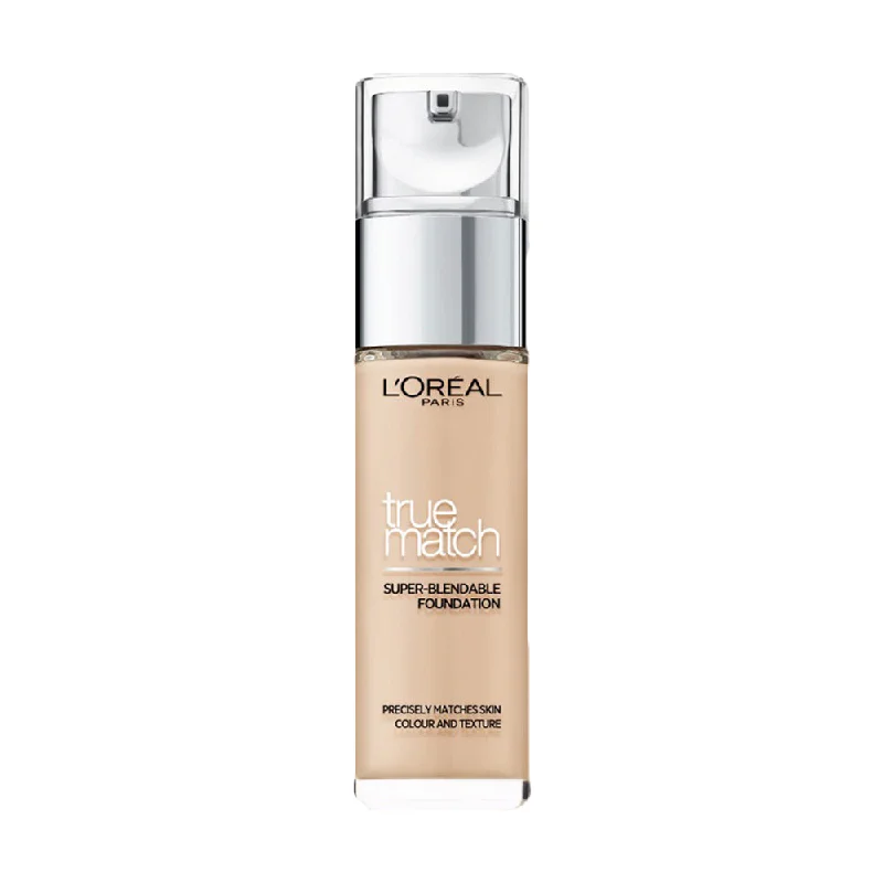 Liquid foundation for wedding makeup-L'Oreal True Match Super Blendable Foundation 1R/1C Cool Undertone 30ml