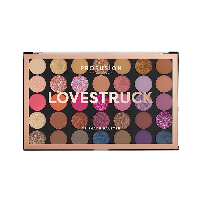 Eye shadow for smoky eyes-Lovestruck 35 Shade Palette