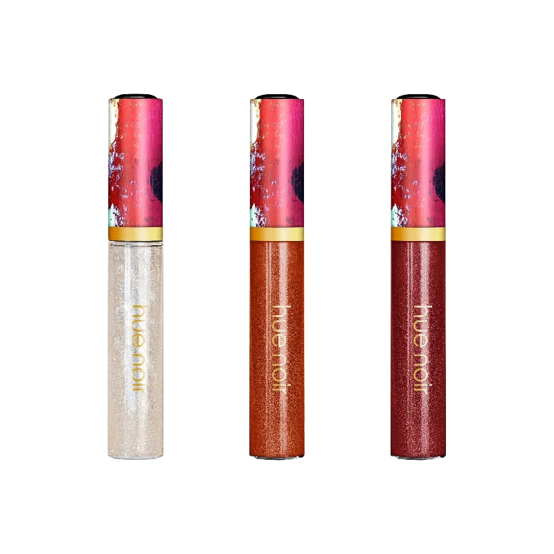 Essential lipstick for casual wear-Luxe Holiday Shine Lip Gloss Bundle