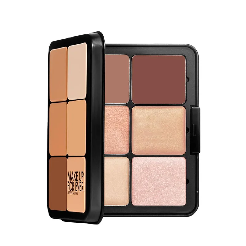 Eye shadow with smudge-free formula-Make Up For Ever HD Skin Sculpting Palette