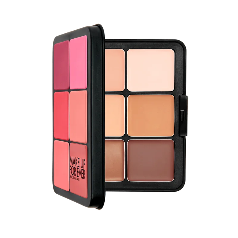 Eye shadow for evening makeup-Make Up For Ever HD Skin Face Essentials Palette