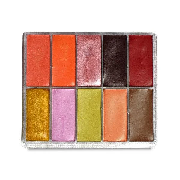 Eye shadow for dramatic looks-MAQpro Corrector/Lip/Cheek Petite Palette AI1 (15 ml.)