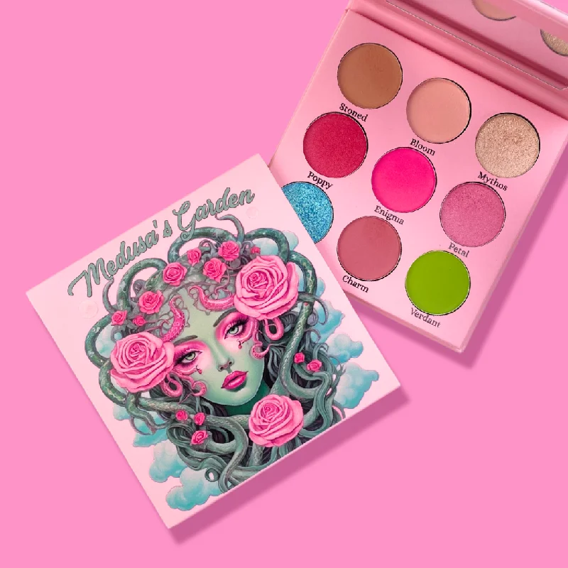 Eye shadow stylish tone palette design-Medusa's Garden Eyeshadow Palette