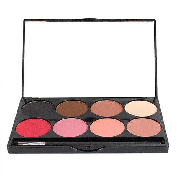 Eye shadow with bold pigments-Mehron E.Y.E and CHEEK Powder Palette