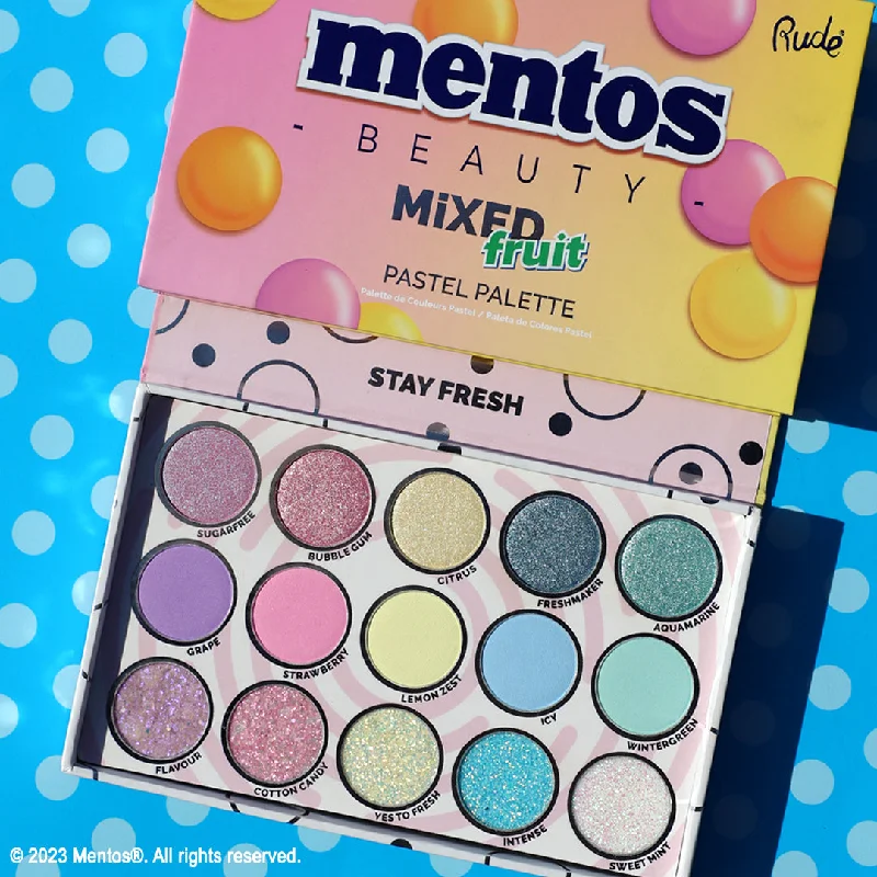 Eye shadow trendy pigment palette-Mentos Mixed Fruit Pastel Palette