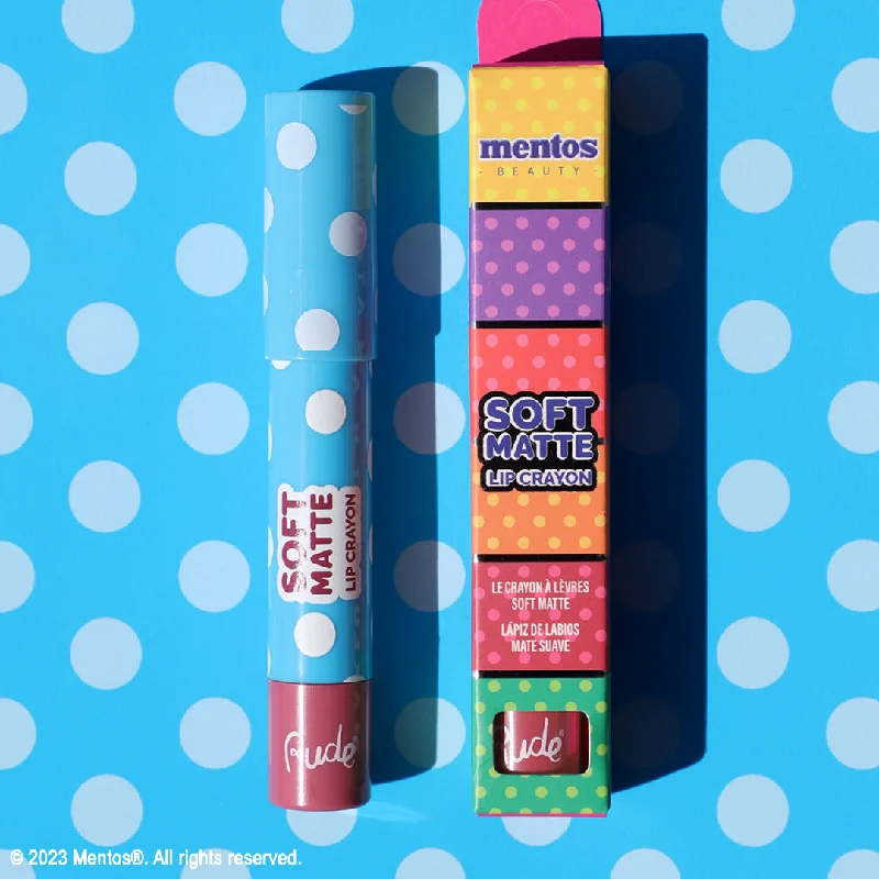 Lightweight lipstick with shine-Mentos Soft Matte Lip Crayon