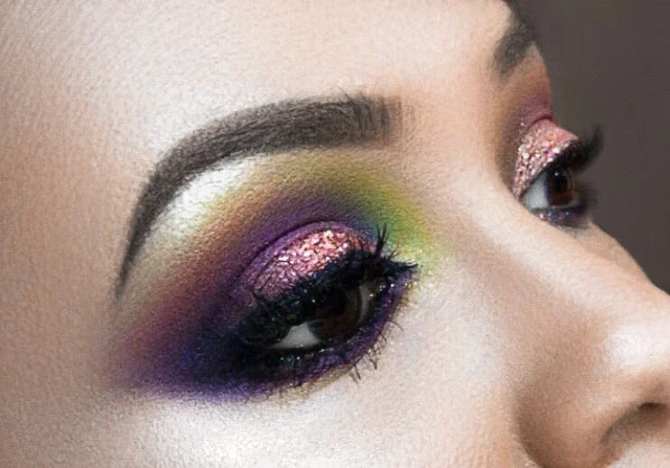 Eye shadow with intense hue design-Miami night pigment eyes & lips