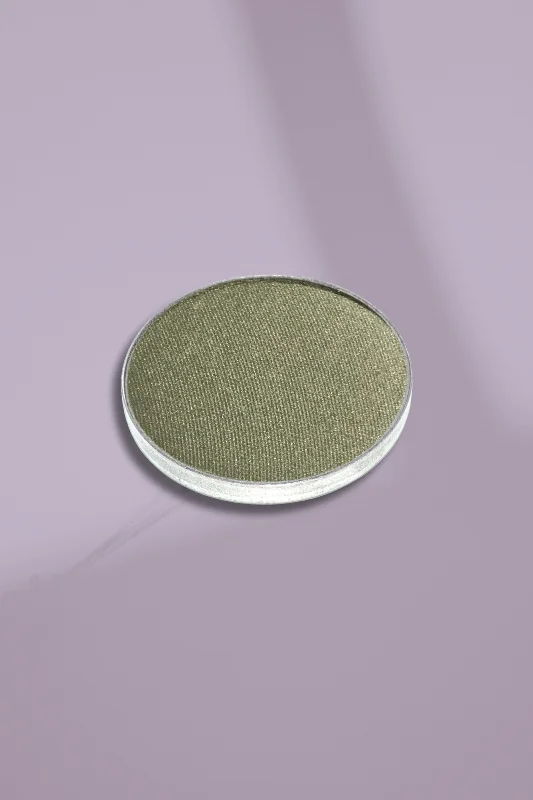 Eye shadow durable matte shade-MINERAL PRESSED EYE COLOR REFILL | MATCHA