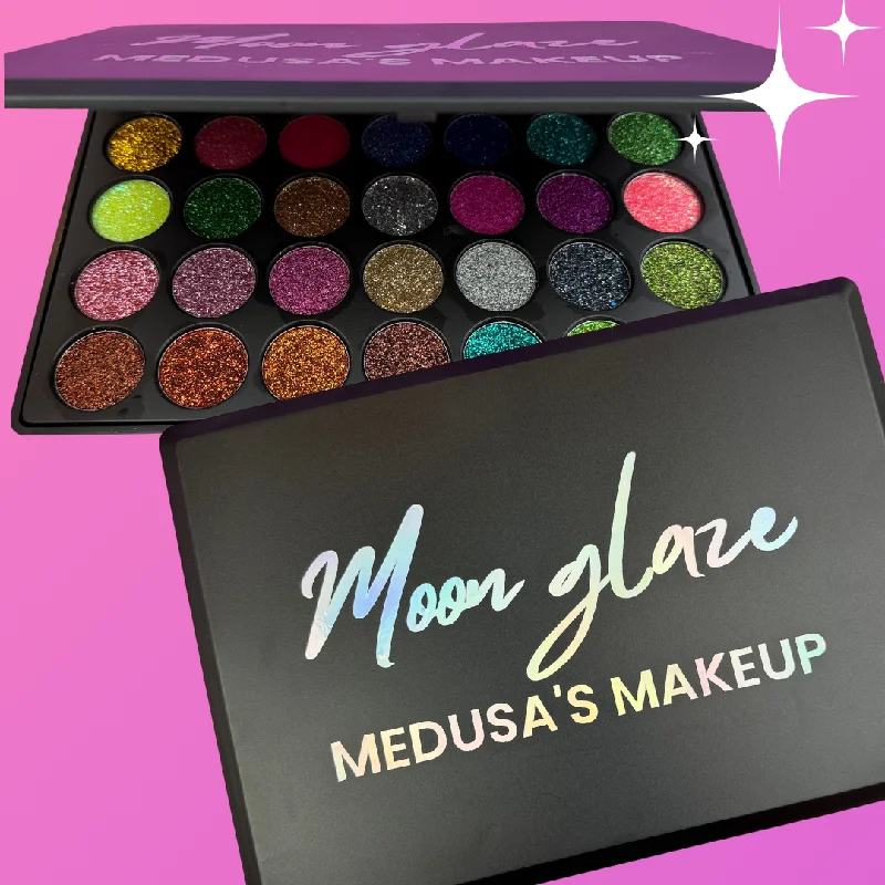 Eye shadow durable gloss shade-Moon Glaze Glitter Palette 35 colors