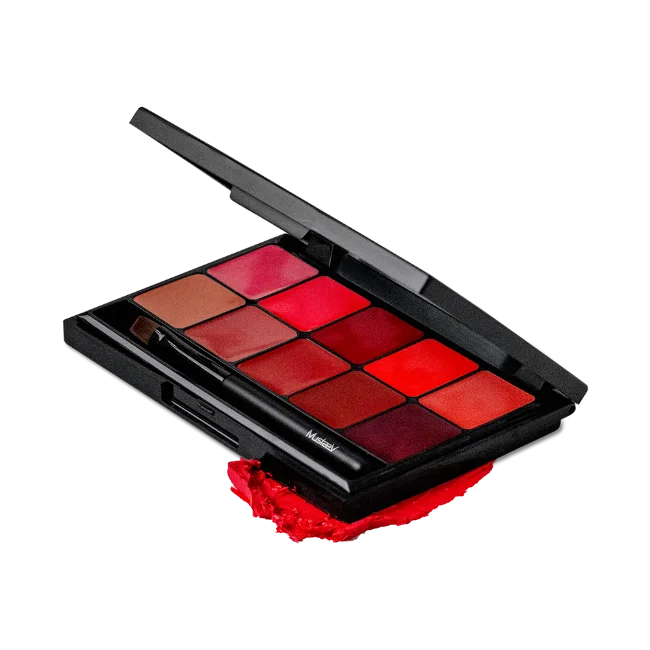 Eye shadow with vivid color-MustaeV 10 Shade Lip Pro Palette