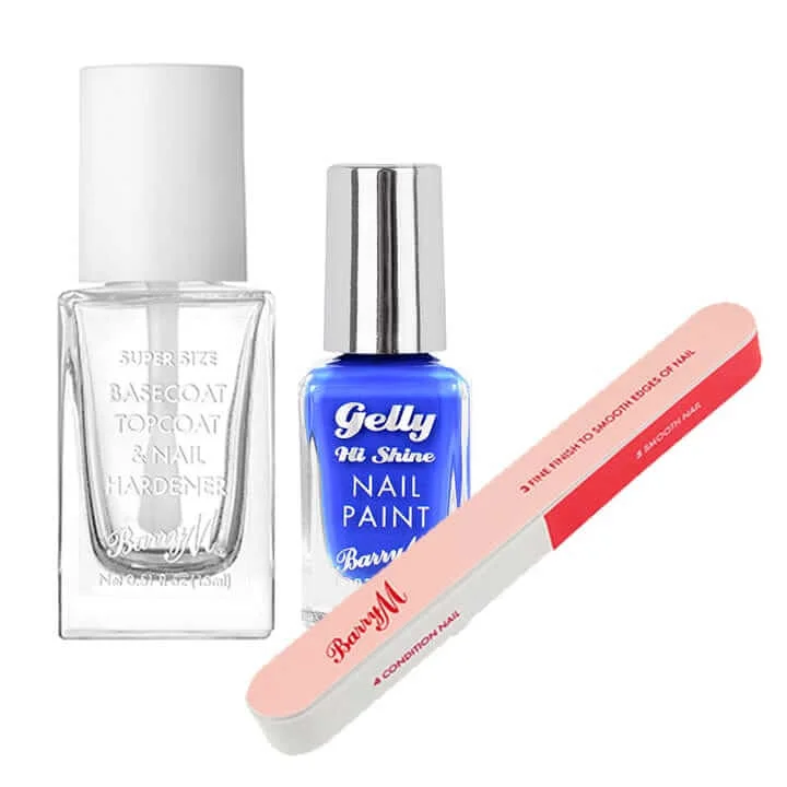 Nail Polish harmony polish-Nail Paint Saver Set - Gelly Hi Shine Blue Guava | (Save 30%)