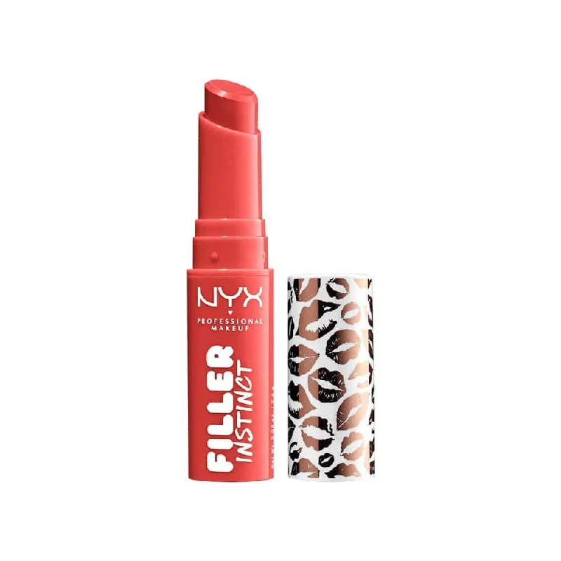 Best lipstick for orange hues-NYX Filler Instinct Plumping Lip Color 01 Besos