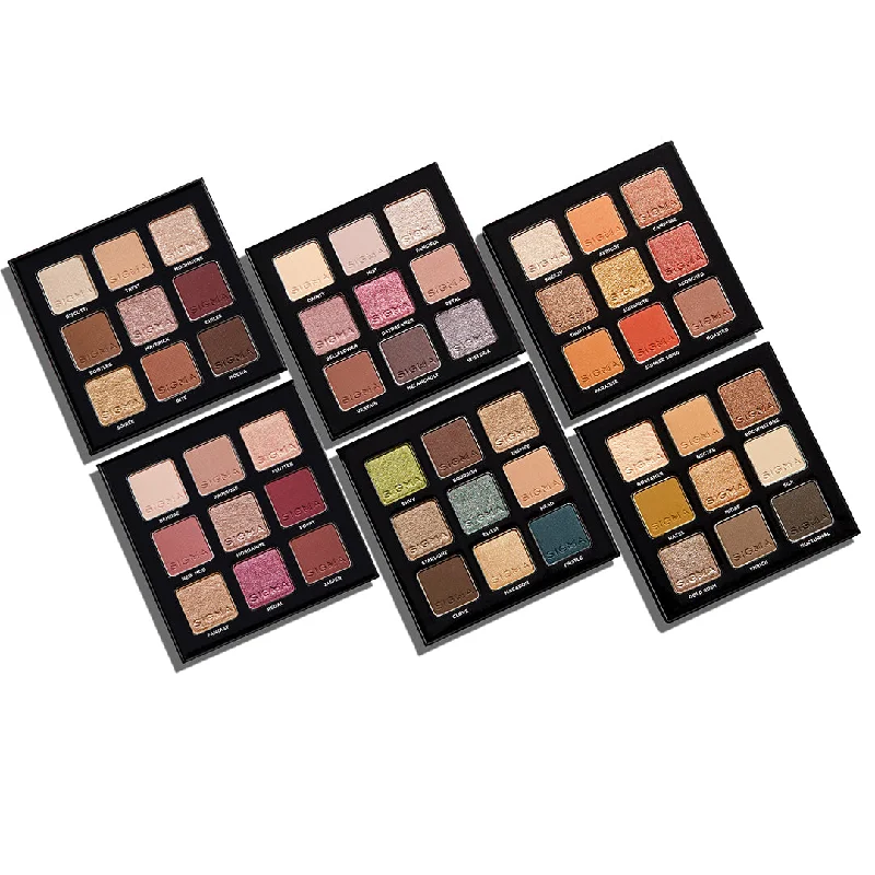 Eye shadow for fast glamour palette-ON-THE-GO EYESHADOW PALETTE SET