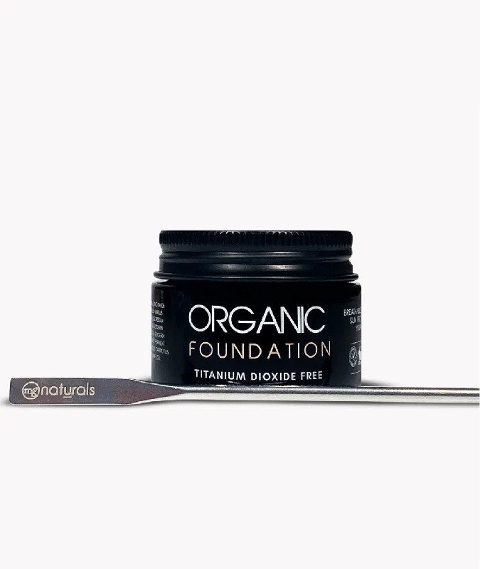 Liquid foundation with lasting coverage-Organic Liquid foundation | Without Titanium Dioxide