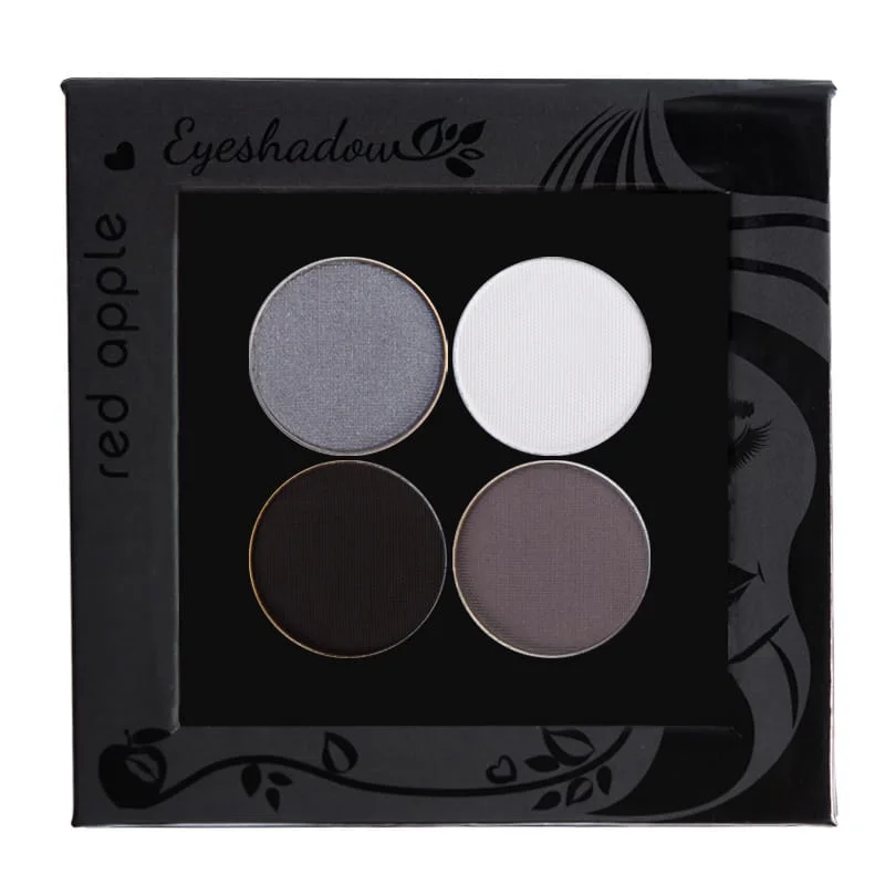 Eye shadow for elegant glamour-Shimmer Eye Shadow Palette for Grey Eyes