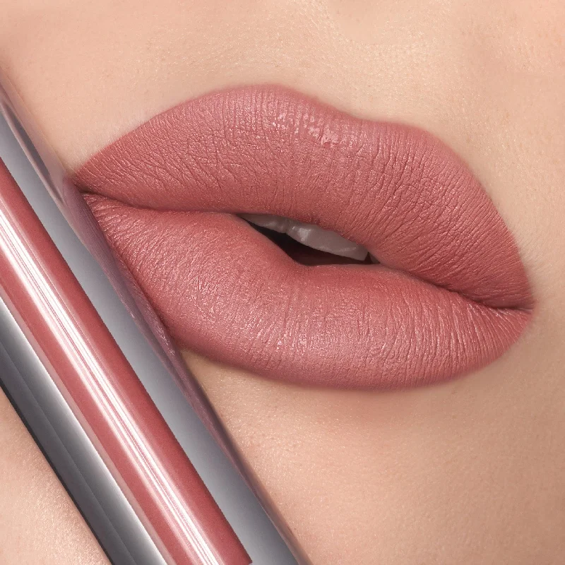 Lipstick with creamy gloss-Photogenic | A Terra Cotta With A Hint Of Spice Liquid Lipstick