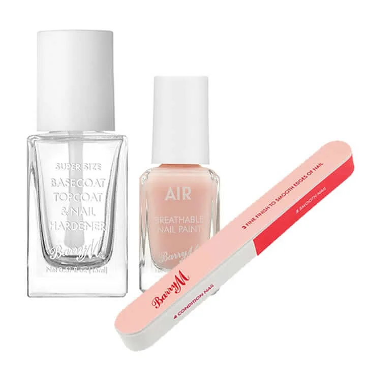 Nail Polish balance shades-Nail Paint Saver Set - Air Breathable Pink Cupcake | (Save 30%)