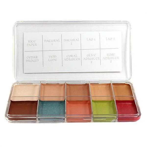 Eye shadow with luminous texture-Skin Illustrator Flesh Tone Palette