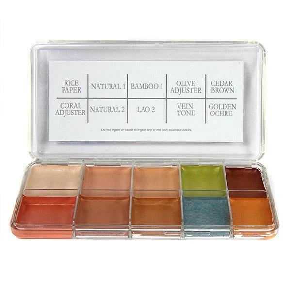 Eye shadow lightweight matte-Skin Illustrator VFS Flesh & Complexion Palette