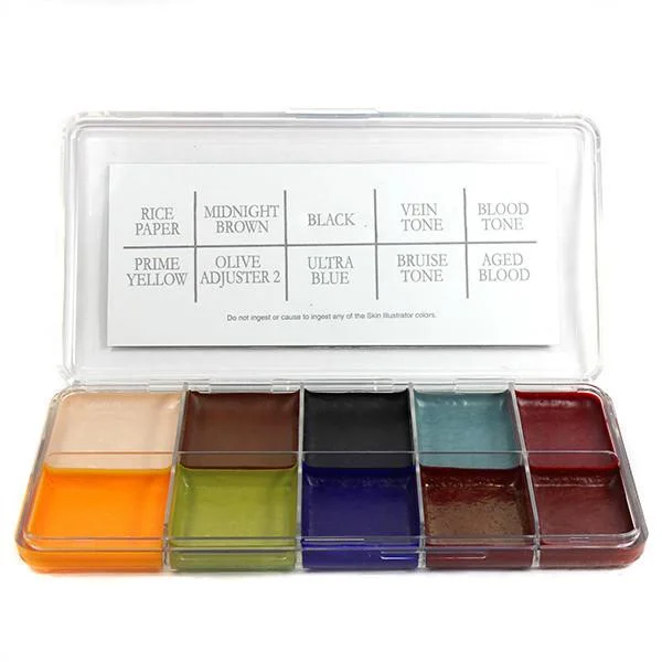 Eye shadow trendy hue palette-Skin Illustrator Zombie Palette