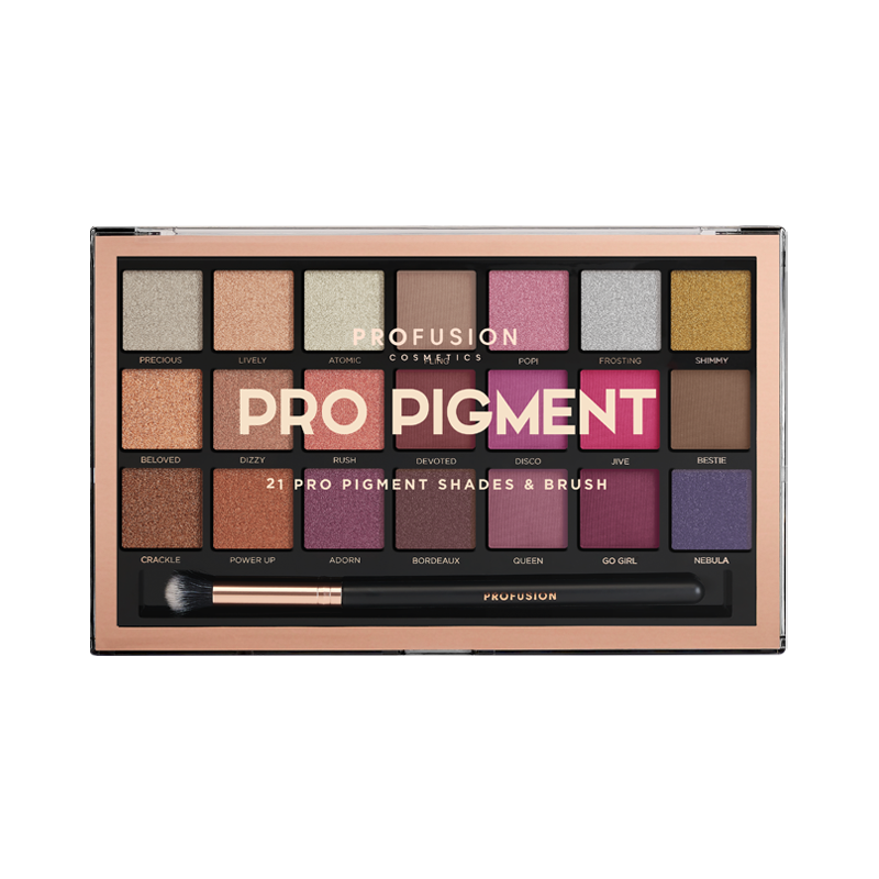 Eye shadow vibrant colors-Pro Pigment