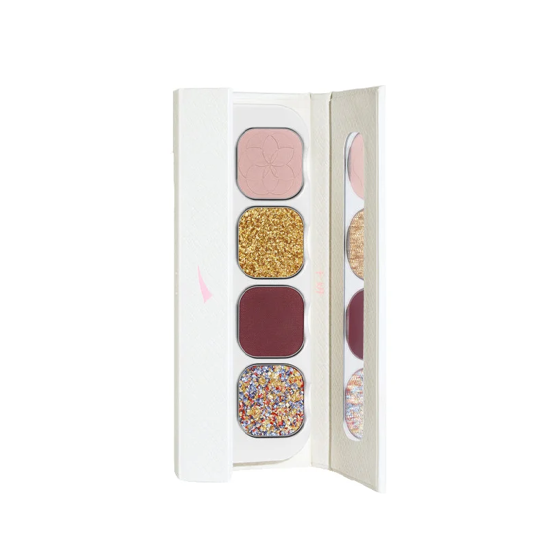 Eye shadow for vibrant glamour palette-CHEERYEP(QIANYAN) Customizable Quad Eyeshadow Palette