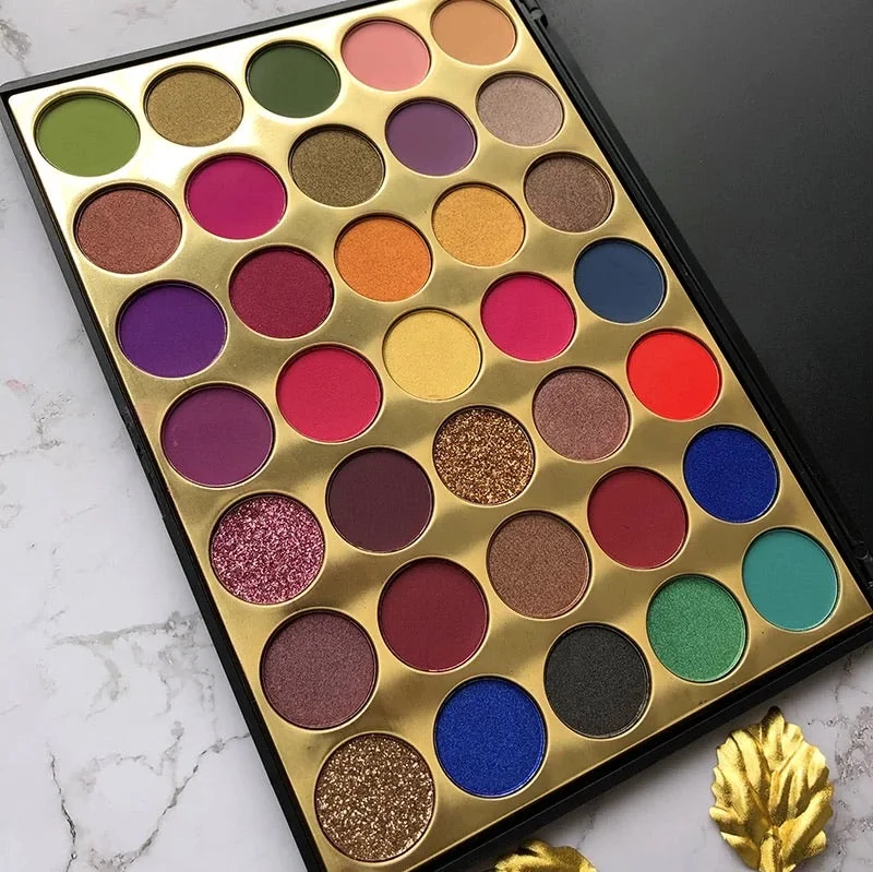 Eye shadow trendy tone palette frame-Rainbow  eyeshadow palette