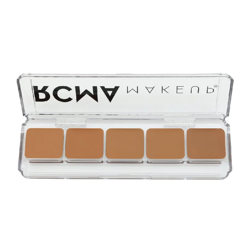 Liquid foundation with moisturizing finish-RCMA 5 Part Series Foundation Palette