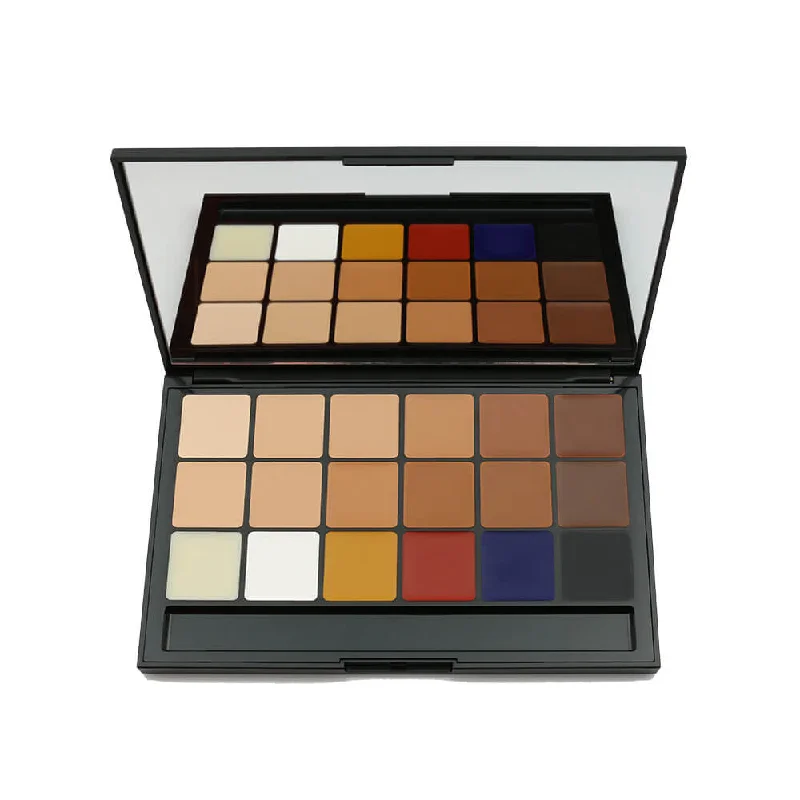 Eye shadow for fast application-RCMA Kevin James Bennett (KJB) Complexion Palette