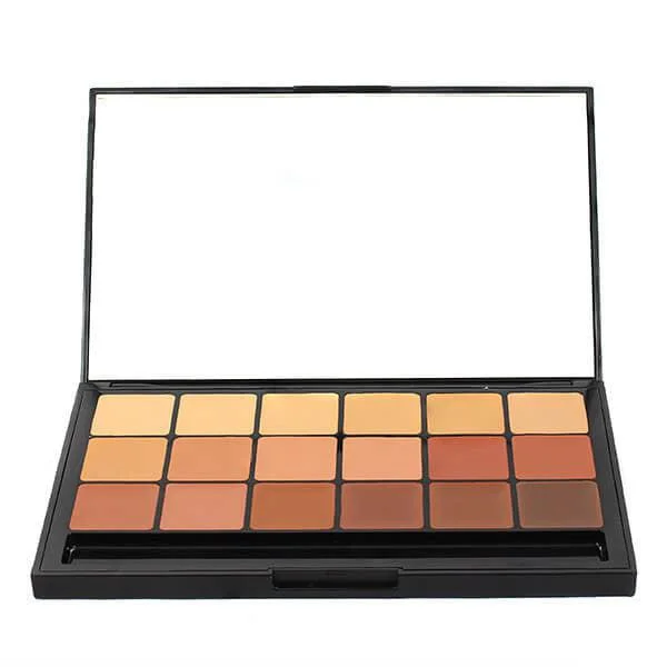 Liquid foundation for elderly skin-RCMA VK Foundation Palette