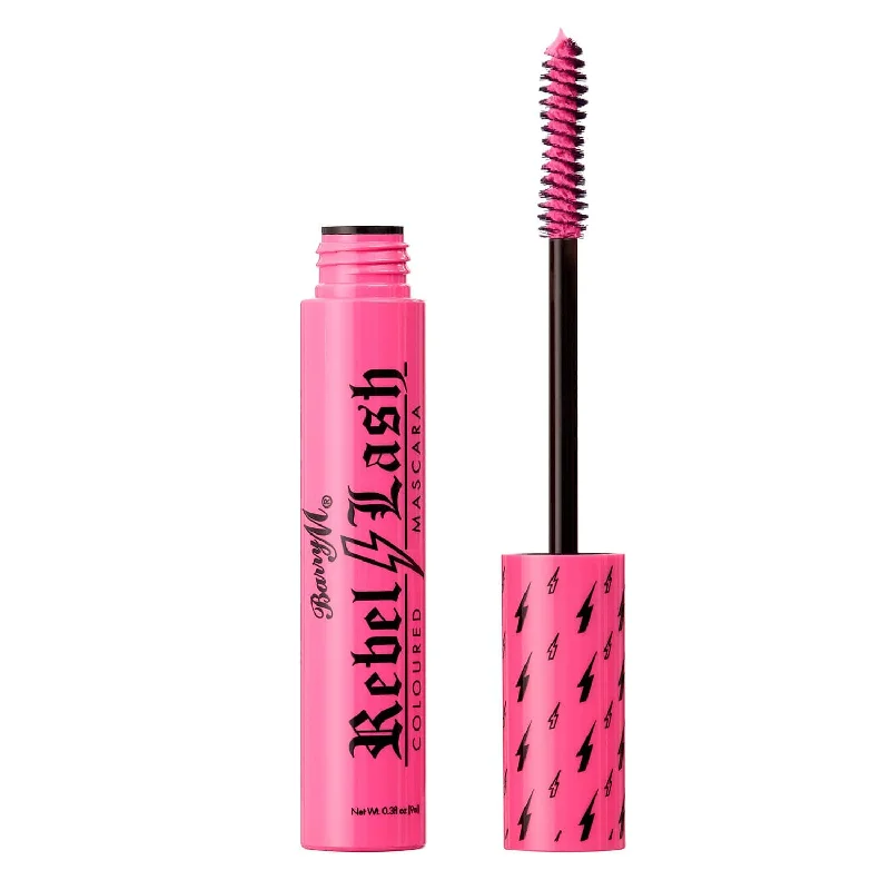 Mascara for eye brightening-Rebel Lash Coloured Mascara | Pink Power