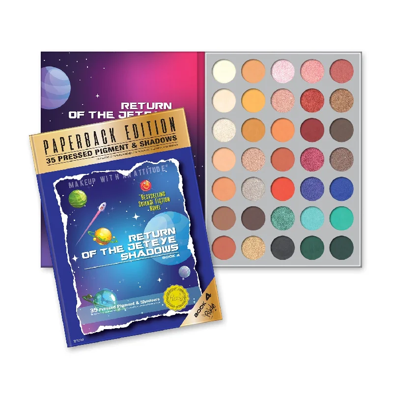 Eye shadow with silky design-Return of the Jet Eyeshadow Palette - Paperback Edition