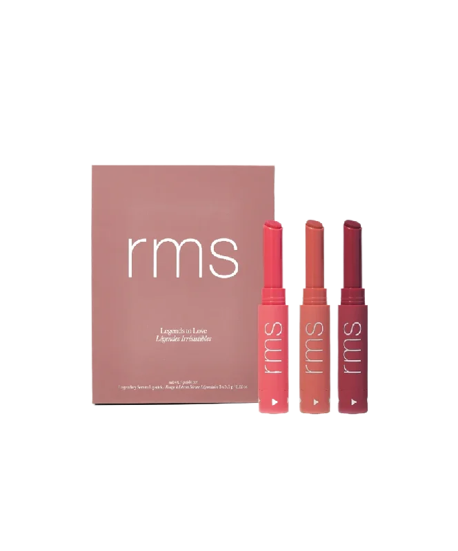 Top lipstick for evening makeup-RMS Beauty Legends to Love Serum Lipstick Kit