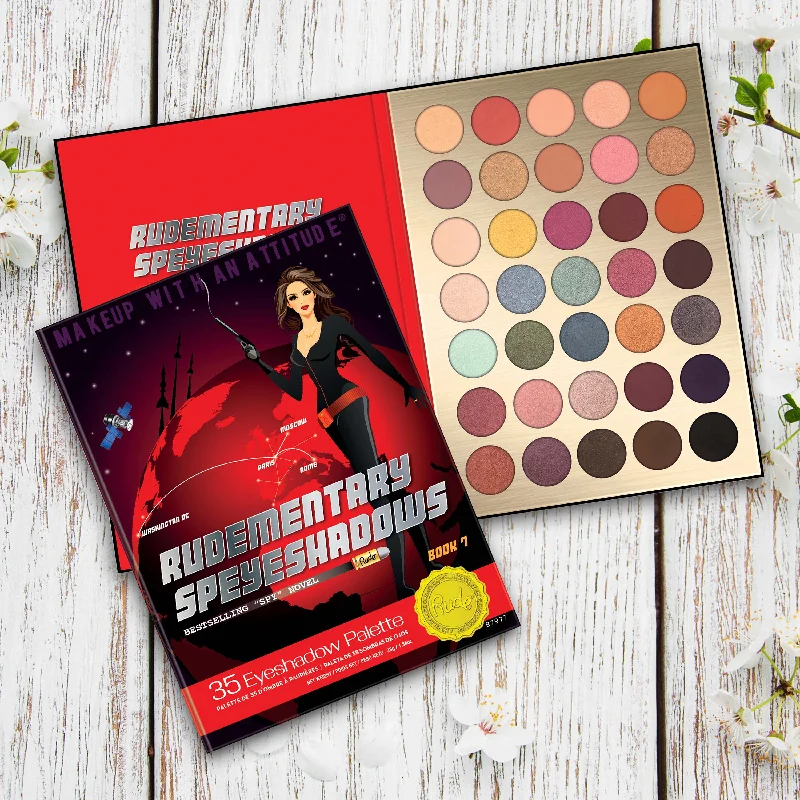 Eye shadow for subtle looks-Rudementary Speyeshadows 35 Eyeshadow Palette - Book 7