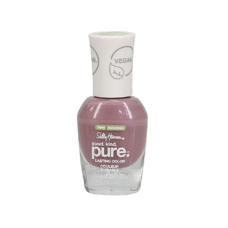 Nail Polish happiness polish-Sally Hansen Good Kind Pure Nail Polish 345 Smokey Quartz 10ml