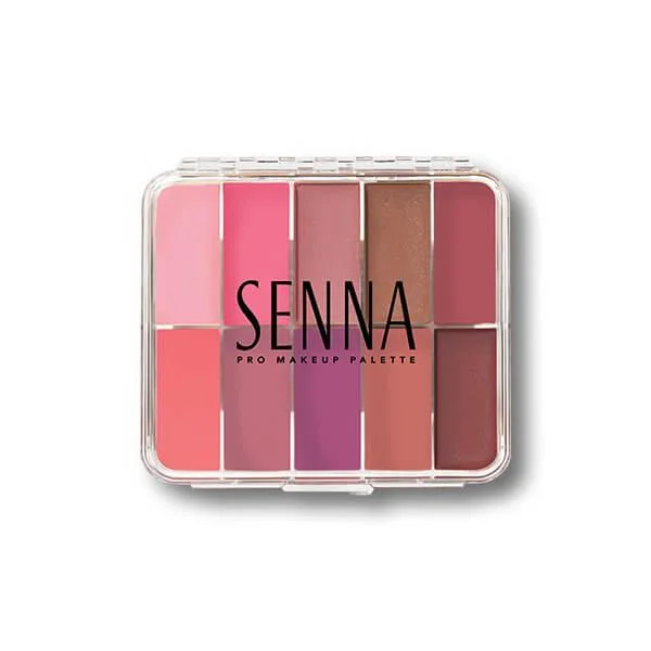 Eye shadow for natural look-Senna Mini Slipcover Cream to Powder Palette