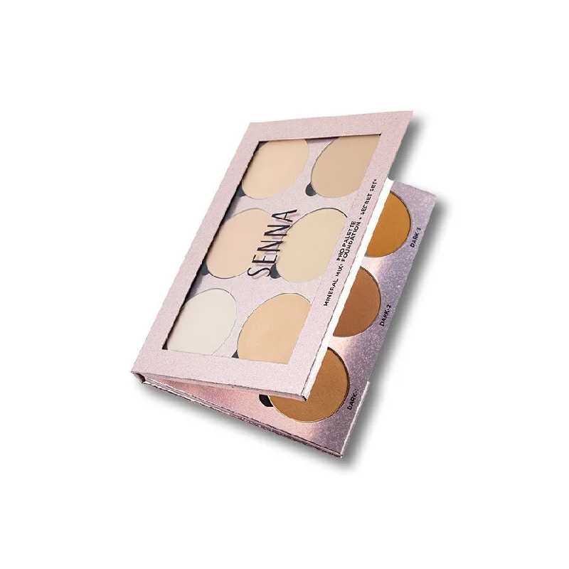 Eye shadow trendy tone palette-Senna Pro Powder Palette