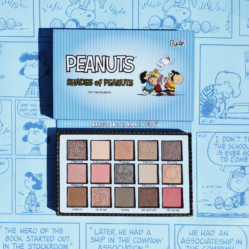 Eye shadow for modern beauty-Shades of Peanuts Eyeshadow Palette - Cool-toned