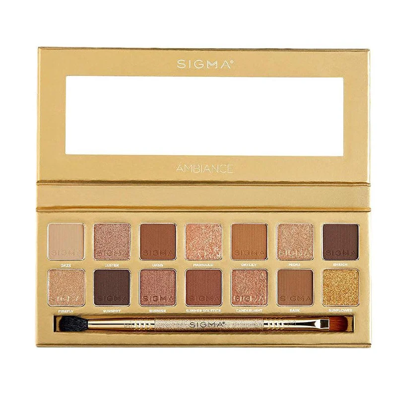 Eye shadow with rich texture-Sigma Ambiance Eyeshadow Palette