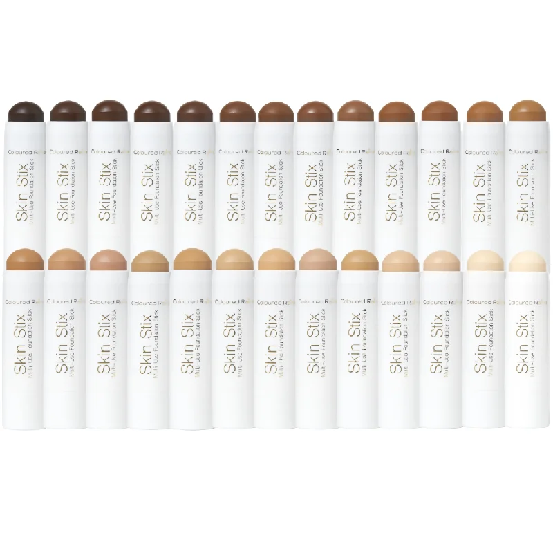 Liquid foundation with satin texture-Skin Stix Foundation Full 26 Shades Bundle