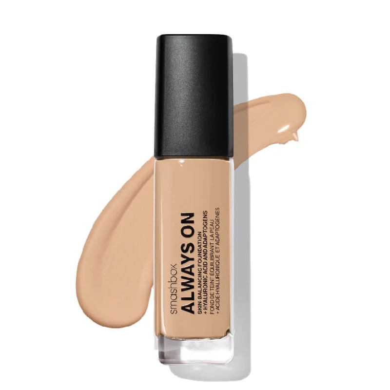 Liquid foundation with nourishing finish-Smashbox Always On Skin Balancing Foundation